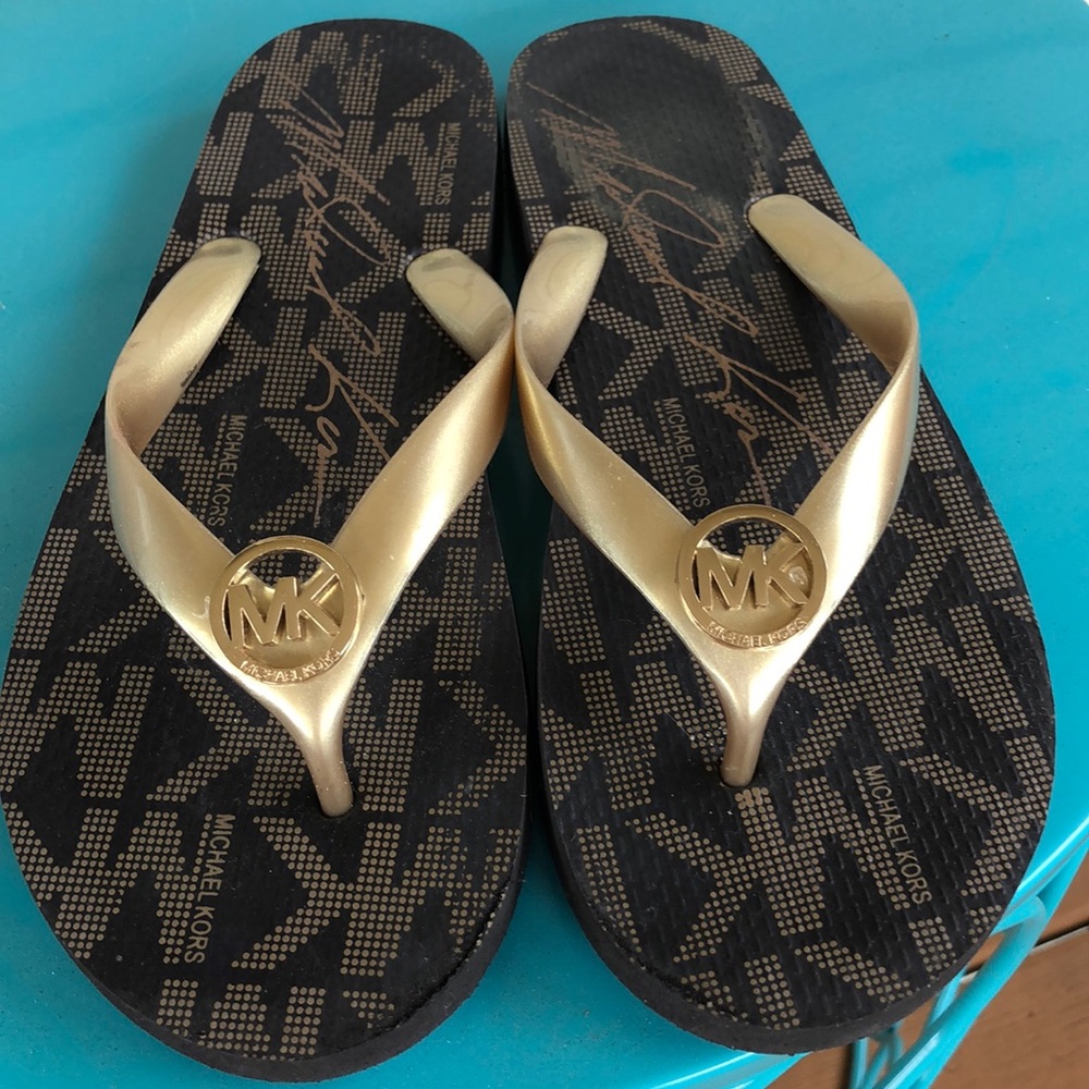 Michael Kors flip flops